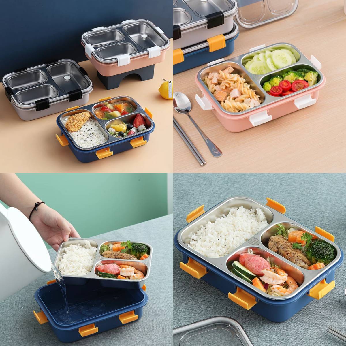Stainless Steel Vacuum Lunch Box - BOXMYORDER - Dropshipping & Wholesale